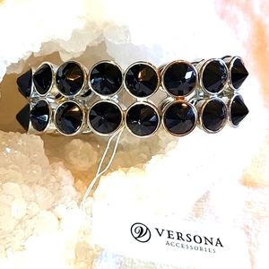 *CLOSING 5/18* Black stretchy bracelet.